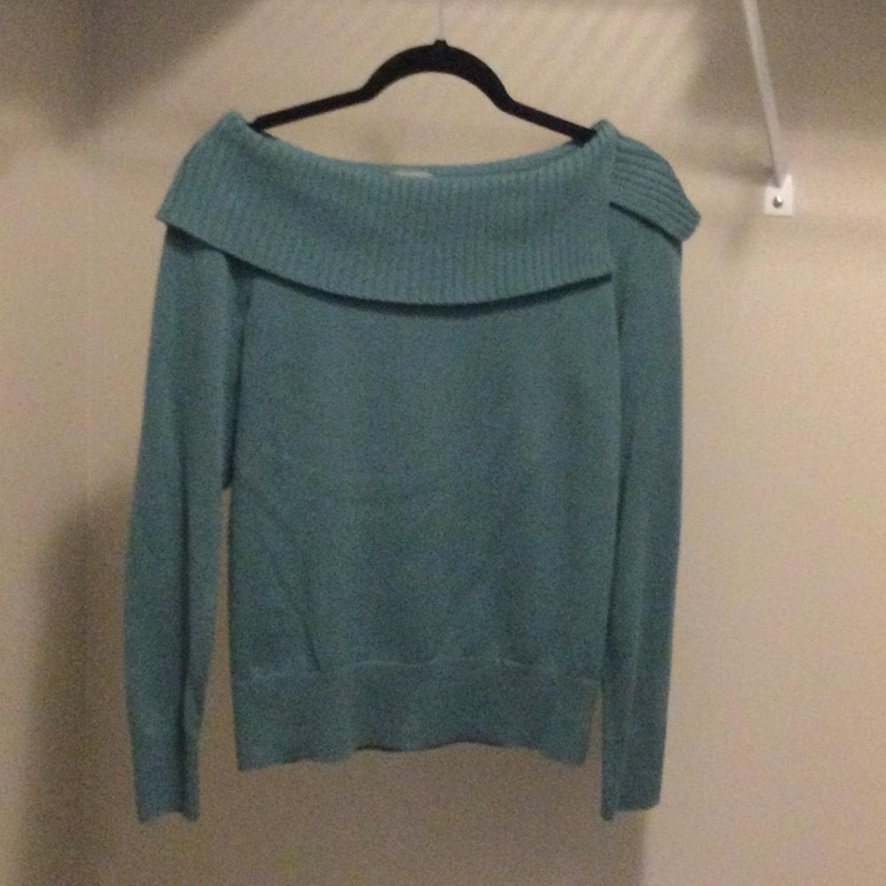 Ann Taylor teal sweater